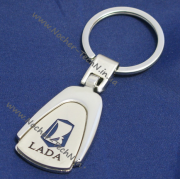 Брелок Лада-Lada (Жигулі) на ключі авто, овальний, автомобільні брелоки на ключі
